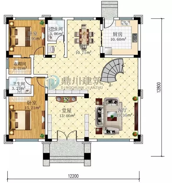 【干货】自建房户型设计要点，学会这些才算看懂户型图！