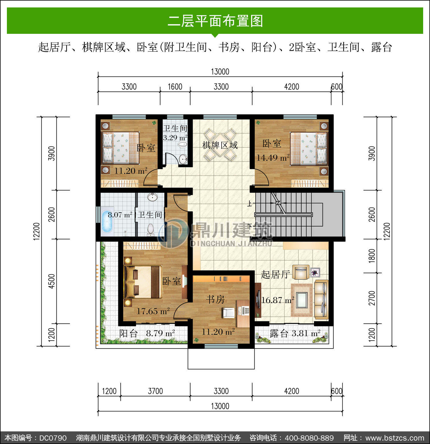 鼎川三层别墅图纸超市图片