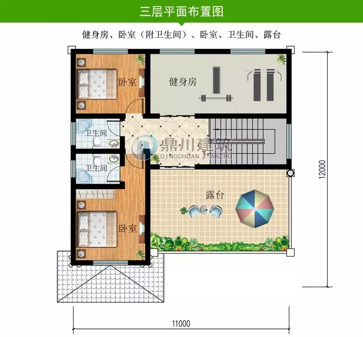 【案例】农村建房火爆的三层带露台简欧小别墅，看了案例都想盖！